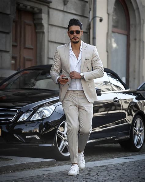 Act now to take advantage of free shipping and curbside pickup! How to wear white sneakers with Suit in 2020 | White ...