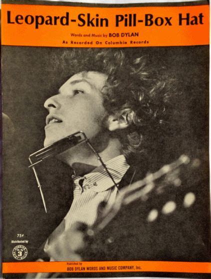 We did not find results for: Bob Dylan Sheet Music Leopard-Skin Pill Box Hat