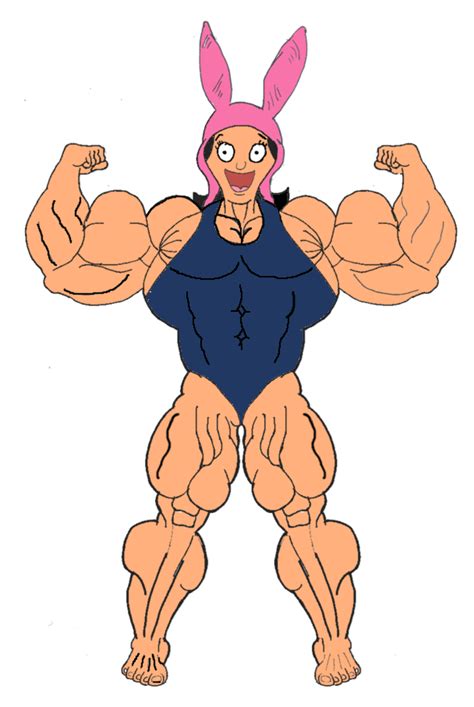 Muscle growth uploaded by octavarium. Muscle Louise Belcher (swimsuit) by TheFranksterChannel on ...