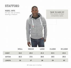 Stafford Sizing Chart Sportiqe Apparel