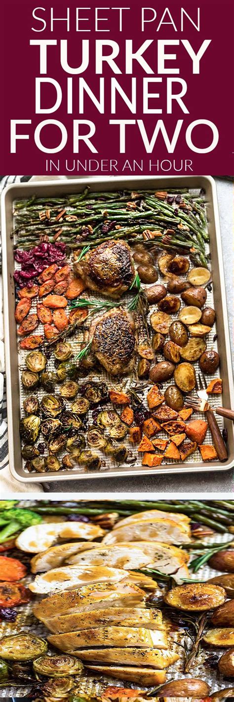 Essentially the equivalent of italian mac and put them on spaghetti with a simple flavorful seasoning, and it's an incredibly satisfying dinner recipe. Sheet Pan Turkey Thanksgiving Dinner For Two - an easy and ...