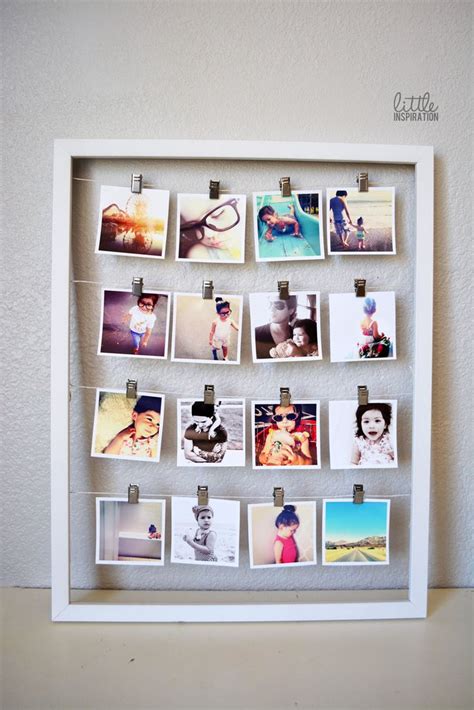 Where to mount a 4x4 picture frame? 10 Creative Photo Frames for Your Summer Photos! | Project ...