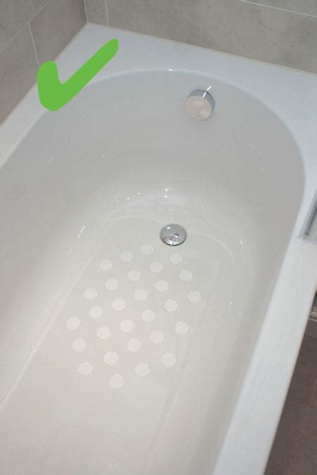 12 bathtub decals non slip stickers clear foot applique tub shower safety treads. How to banish that mouldy bath mat - Non Slip Bath