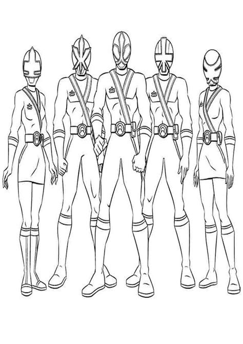 Inside are little minifig coloring pages i found online. Power Rangers in Group Coloring Pages in 2020 | Power ...