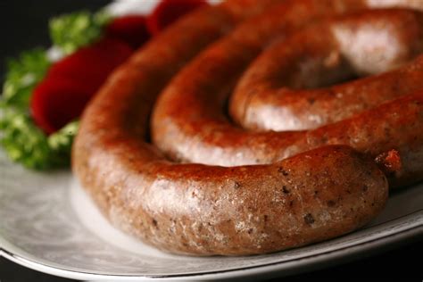 One variety of a traditional swedish sausage. Swedish Sausage Dinner - Swedish Style Sausage Meatballs ...