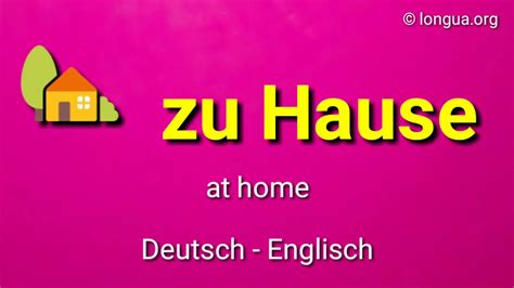 Einer der nach hause kommt. A1, A2: Präpositionen - zu Hause, nach Hause, von zu Hause ...