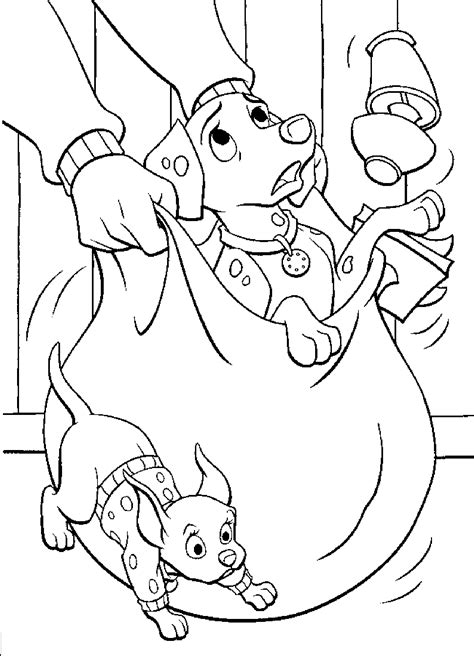 Printable coloring pages of pongo, nanny, patch, fidget, little dipper, pepper and other puppies from disney's 101 dalmatians. Dalmatian Coloring Page - Coloring Home