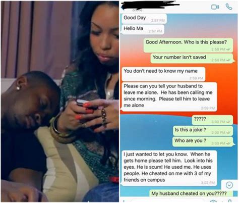 Husband watches his wife shared with bbcs in montana hotel. Sidechick Reports Married Man To His Wife For Cheating On ...