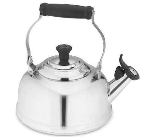 Nib beautiful le creuset lotus collection demi tea kettle 1.25 qt enameled steel. Le Creuset SS Tea Kettle