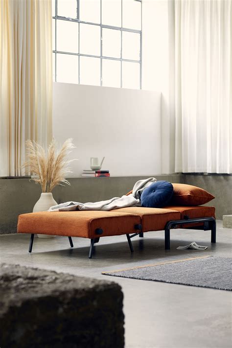 L96 x h98 x p98 misure materasso: Poltrona letto singolo design scandinavo Ramone