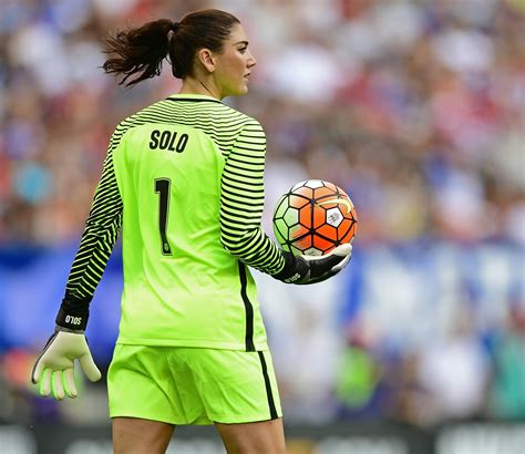World cup and olympic champion. Hope Solo deserved better from U.S. Soccer - San Francisco ...