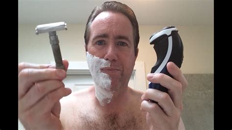 Not all electric razors will perform well when shaving. Electric Razor Shaving vs Safety Razor Shaving - YouTube