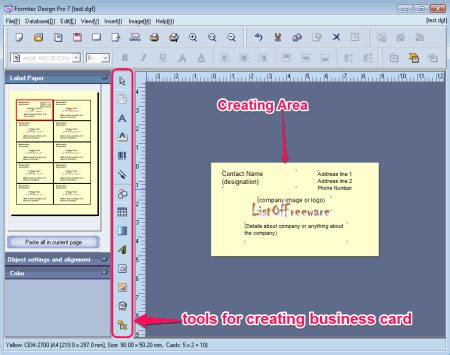 Software mainly used in institutes. 7 Best Free Business Card Maker Software For Windows ...