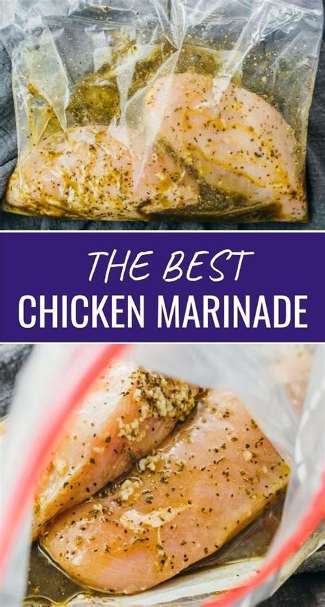 Tip the marinade into the bowl with the meat and mix well, preferably using your hands, massaging the marinade into the meat. This is the best chicken marinade recipe, whether you're ...