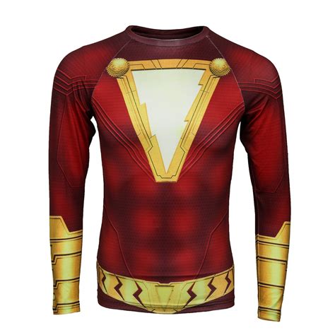 Fury of the gods, is now filming, which means that some ok, so…this isn't a drastic departure from the first film's shazam costume, but there are still plenty of. 2019 Movie Shazam Billy Batson Outfit Superhero Cosplay ...