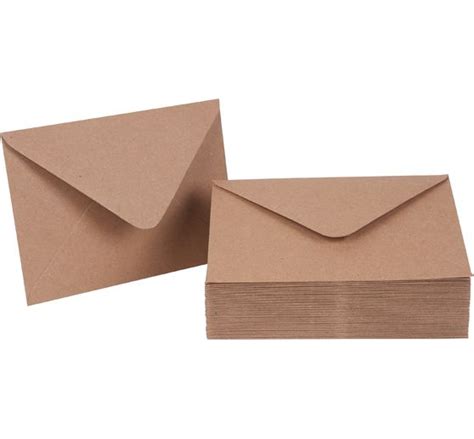Ein briefumschlag bietet viel raum für gestaltungsideen. Briefumschläge "Kraftpapier" | VBS Hobby Bastelshop