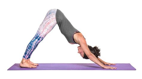 It stretches your hips, hamstrings, and calves as it strengthens your quadriceps and ankles. Adho Mukha Svanasana: The Downward-Facing Dog Pose | Gaia