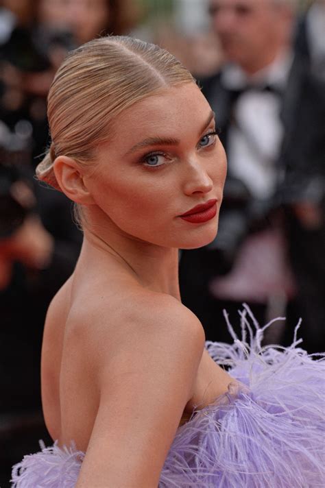 She's currently a victoria's secret angel. ELSA HOSK at Sibyl Screening at 72nd Cannes Film Festival ...