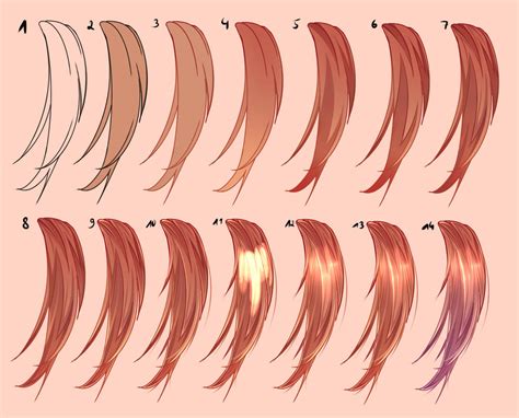 shading hair tutorial