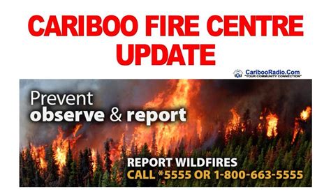 Last updated december 03, 2020. Cariboo Fire Centre/BC Wildfire Service Update Sept. 4th ...