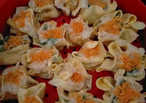 Jangan tanya berapa berat badan saya yaah. Resep Dimsum KW DEBM oleh Nita Nurul Fadillah - Cookpad