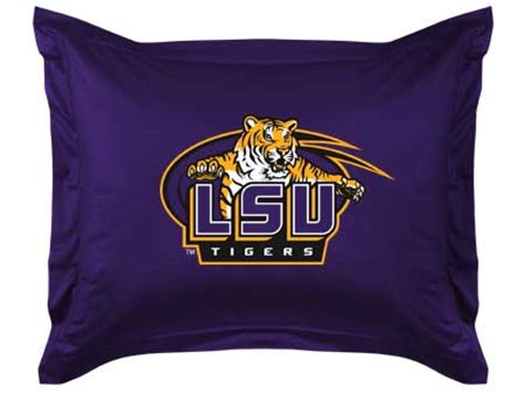 On one hand, you want your nursery to have that calm, safe feeling. LSU Louisiana State Tigers Locker Room Pillow Sham