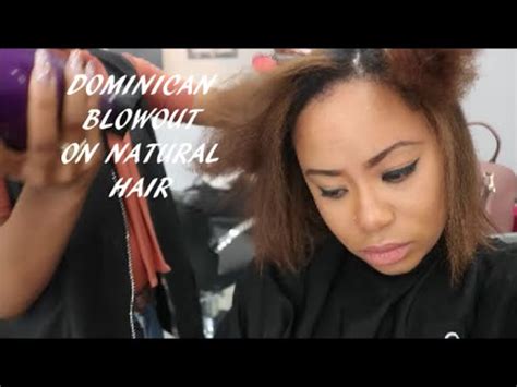 Your curly natural hair is beautiful, but i am sure we all love changes also, you must always think of your hair's health when applying heat. DOMINICAN BLOWOUT ON NATURAL HAIR|BEAUTY ON A BUDGET - YouTube