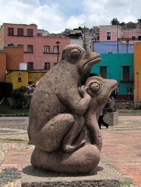 The fuente de las ranas (english: Plazuela de las Ranas 3 en 2019 | Ranas, Guanajuato y Plaza