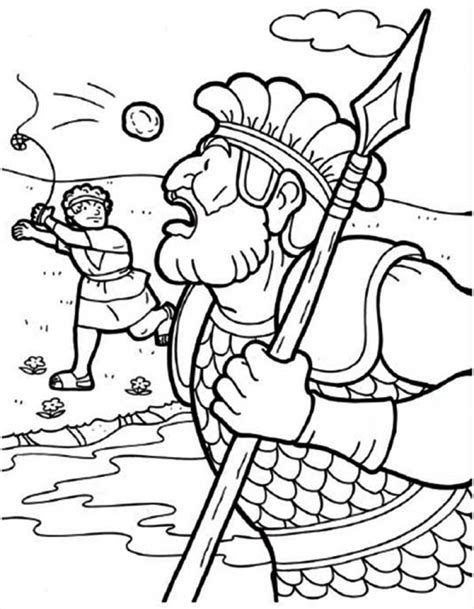 You do not need to make any accounts in order to get all the sheets. David And Goliath Coloring Page at GetDrawings | Free download