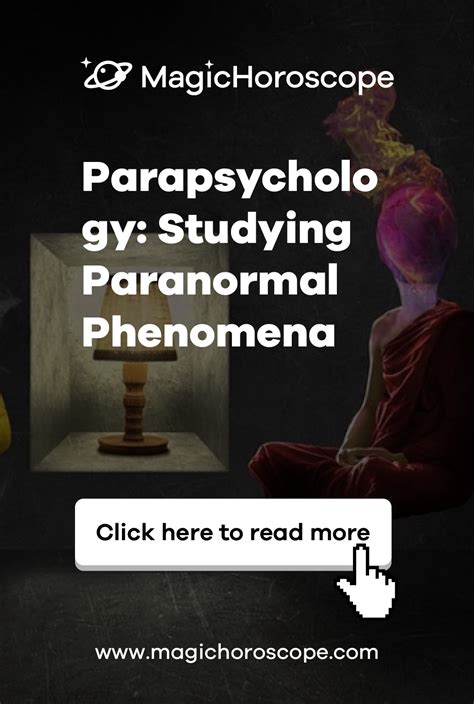 Parapsychology: Studying Paranormal Phenomena | Paranormal phenomena ...