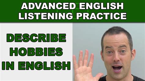 Describing Hobbies in English - Speak English Fluently ...