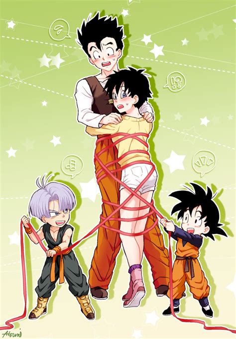 And it makes little sence since the future timeline ssj gohan as the only fighter at that time. son gohan, son goten, trunks, and videl (dragon ball and 1 ...