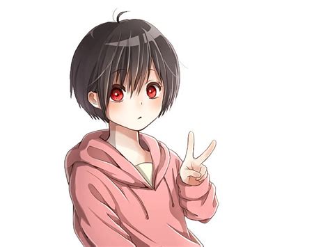 【ほとんどのダウンロード】 黒髪 ショート イラスト ...