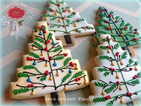 These christmas sugar cookies decorated with royal icing are cutest desserts. One Sweet Treat » Christmas Cookies - 2014