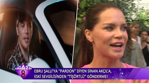 Sinan akçıl, eski aşkı hadise ve ablası hülya açıkgöz'ün fotoğrafı gösterilip, ne düşündüğü sorulunca birini çok seviyorum, diğerini hiç sevmiyorum sinan akçıl, eski sevgilisi ebru şallı'nın cem yılmaz ile yaşadığı aşkla ilgili soruları duyunca adeta çıldırdı! Eski Aşkı Ebru Şallı'ya Pardon Şarkısı ile Seslenen Sinan ...