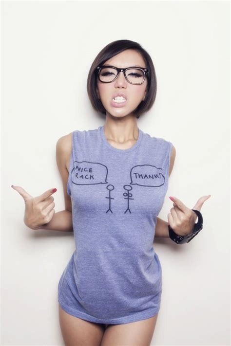 Leng yein is made up of a lot of plastic, but she's an incredibly popular model that i believe is from malaysia, and she's since started her own business and offers tons of products for women. Leng Yein | Cool tees, Fashion, Girls with glasses
