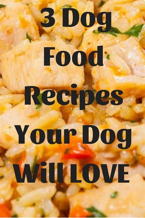 That said, i know many of you. 3 Easy Vet Approved Homemade Dog Food Recipes | Raw dog ...