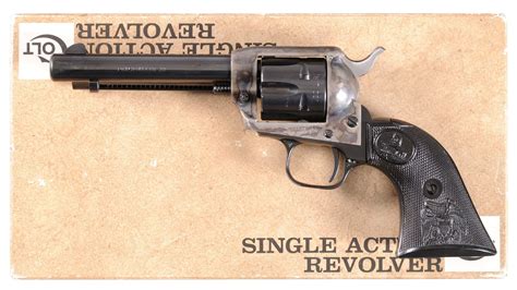 Desain skema box cbs 15 inch beserta ukuran lengkap. Colt Peacemaker .22 Single Action Army Revolver with Box