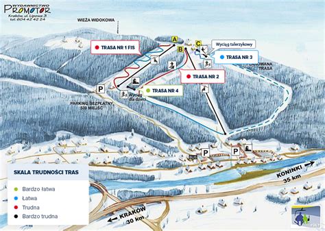 Places myslenice landmark myślenice chełm. Trail map Myślenice