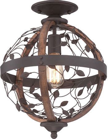 It's an led recessed ceiling spotlight that guarantees a symmetrical and broad distribution of light. Quoizel CHB1612DK Chamber Twining Vines Orb Ceiling Light ...