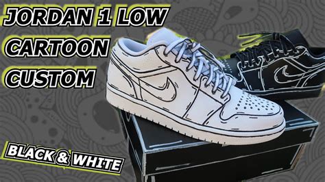 See more ideas about vlone logo, vlone clothing, rap wallpaper. CARTOON JORDAN 1 LOW CUSTOM! | BLACK & WHITE | + GIVEAWAY ...