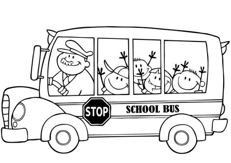 City bus coloring page from buses and vans category. City Bus Coloring Page at GetColorings.com | Free ...