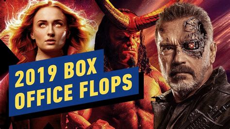 Despite a slow start, the 2019 box office is showing signs of strength. The 19 Biggest Box Office Flops in 2019 - YouTube