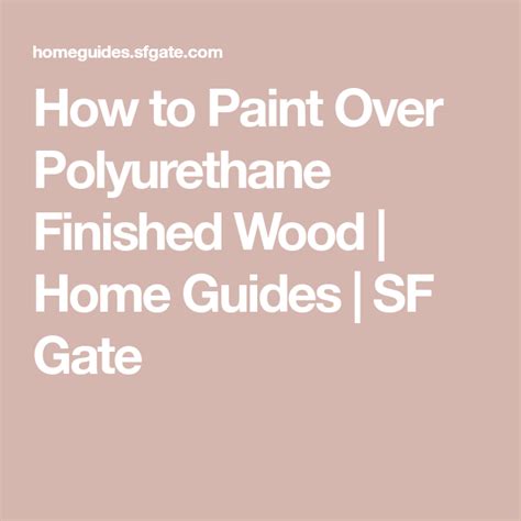 So, since i used my new favorite polyurethane over the paint on my cabinet doors, naturally i'll be using it on my cabinets, too. How to Paint Over Polyurethane Finished Wood in 2020 ...