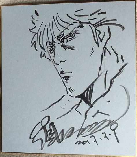 Masaki suda was born on february 21, 1993 in minoh, japan as taisho sugo. Dédicace Masami-Suda-character-designer-de-Hokuto-no-Ken ...