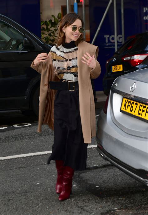 Emilia clarke community fan page we don't have any contact with her/her official staff its. EMILIA CLARKE Arrives at BBC Radio 2 in London 03/03/2020 ...