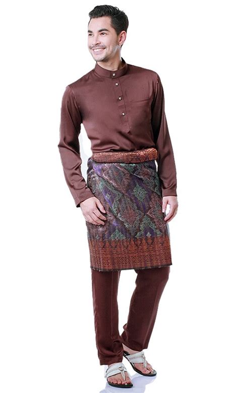 Merupakan baju yang sangat populer pada masyarakat suku melayu. Inspirasi Populer 22 Baju Melayu Coklat