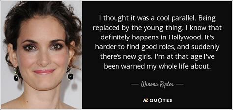 Beetlejuice quotes lydia beetlejuice winona ryder beetlejuice collage des photos. Winona Ryder quote: I thought it was a cool parallel ...