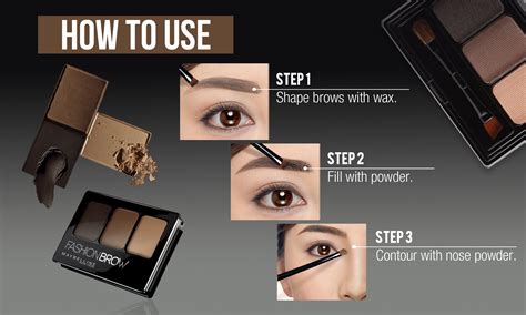 Get a sharper looking face in 3 simple steps. Maybelline Fashion Brow 3D Palette 3g 6902395395638 | eBay
