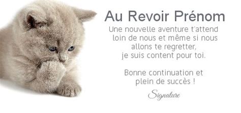 Carte Bon Depart Au Revoir Chat gratuit à imprimer (carte 3847)